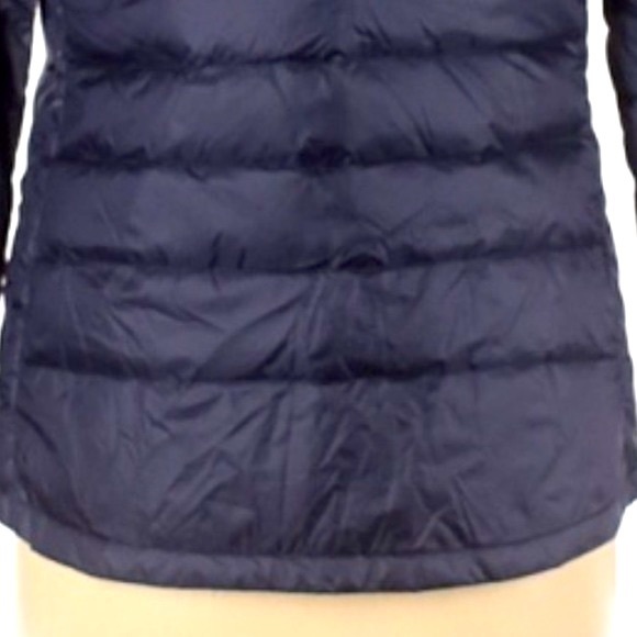 Max Therma size M dark blue Down blend insulated lightweight zip up puffy coat - Picture 8 of 15